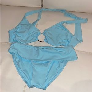 Turquoise bikini
